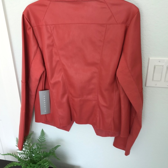 NWT Bagatelle Faux Leather/Suede Moto Jacket Sz M - Picture 5 of 6